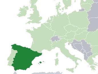 スペイン　地図